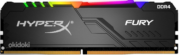 Muutmälu (RAM) Kingston HyperX Fury RGB DDR4, 8gb (foto #3)