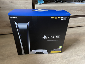 PlayStation 5 Digital + warranty (1 foto / 1)