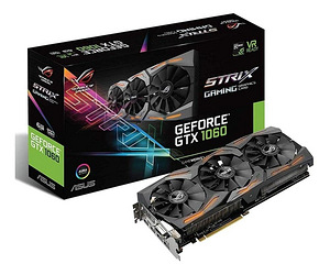 ASUS GeForce GTX 1060 6GB ROG Strix OC Edition (1 foto / 2)