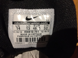 Uued Nike naelikud suurus EU 48,5 (3 foto / 4)