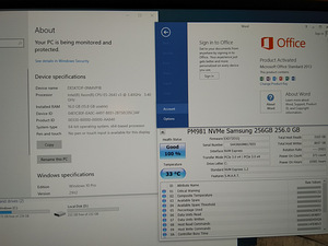 Xeon E5-2643/X99/16GB RAM/NVMe 256GB/GTX 1650OC 4GB (4 foto / 10)