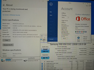 I5-3330/B75/8GB RAM/SSD 120GB/HDD 500GB/Radeon RX 580 8GB (4 foto / 9)