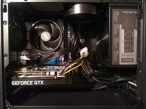 Ryzen 5 5600G/B450I/16GB RAM/SSD 512GB/GTX 1660 6GB (7 foto / 10)