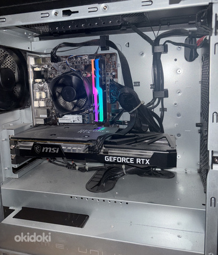 MSI Lauaarvuti RTX 3060Ti, i7 8700, 32 GB RAM