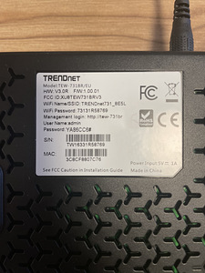 TRENDnet WiFi Router TEW-731BR (5 foto / 7)