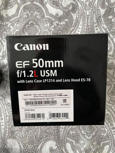 Canon EF 50mm f/1.2L USM objektiiv (foto #2)
