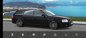Mam orig A5 Wheels 18 x 8 et35 5x112 cb66.6 245 40 rehvid (4 foto / 5)