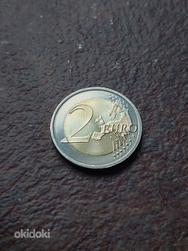 2 евро Латвийский Ачу 2015 UNC (фото #2)