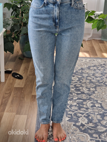 Calvin klein облегающие джинсы мамы w.27 (фото #2)