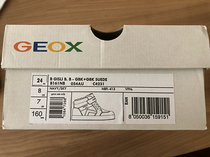 Geox ботиночки 24 (2 фото из 4)