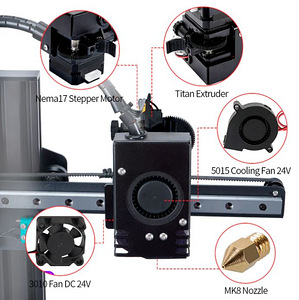 UUS!!! 3D Printer Kingroon KP3S 3.0 Direct Drive (3 foto / 8)
