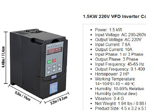 Sagedusmuundurid 1,5 - 7.5 kW (2 foto / 10)