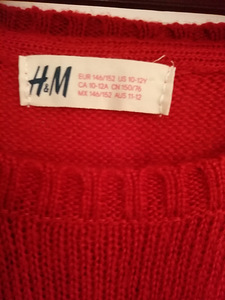 Свитер h & m новый 146-152 (3 фото из 4)