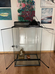 Terrarium sobib kameeleonite, sisalikute jaoks (2 foto / 8)