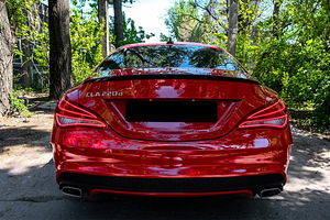 Must pagasiruumi spoiler Mercedes CLA C117 W117 2013-2018 (5 foto / 6)