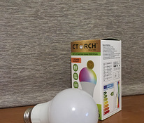 Värvimuutev Wifiga kontrollitav LED lambipirn (9W; E27)
