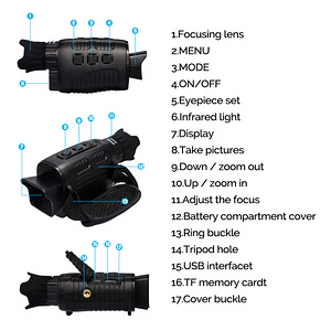 Müüa öönägemise binokkel saab filmida , pildistada (3 foto / 5)