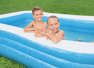 UUS! BESTWAY Family täispuhutav bassein 305x183x56cm (3 foto / 10)
