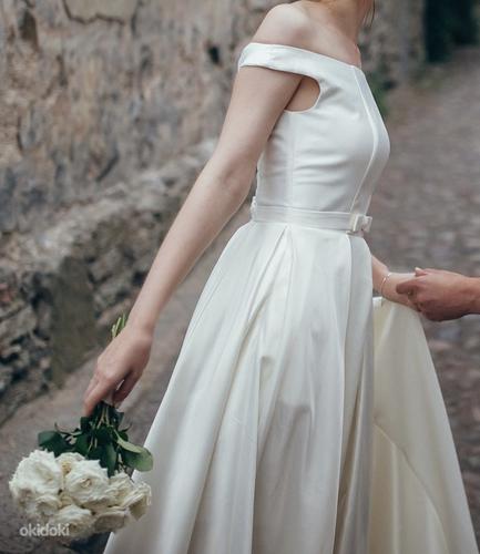 Свадебное платье, S-M (фото #4)