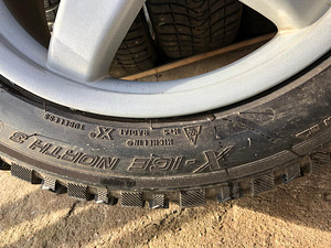 AMG 18" Диски + Michelin X-ICE Зимние шины (5 фото из 5)