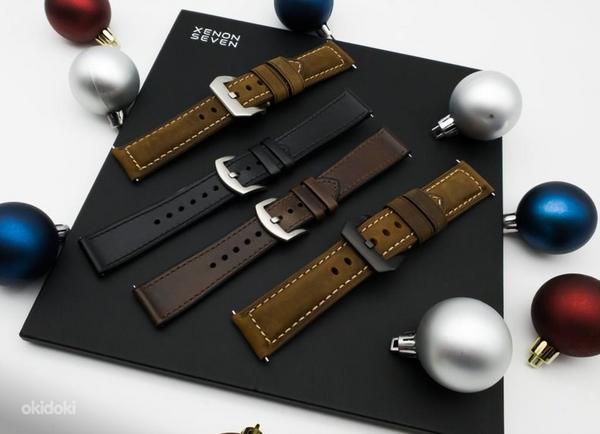 Xenon7 Ремешок для часов/Watch strap (Silicone Leather 20mm) (фото #2)