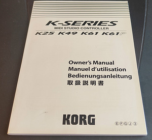 Korg K61P. MIDI-klaviatuur sisseehitatud helidega. (7 foto / 7)