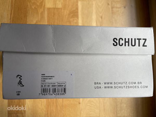 Кожаные сандалии Schutz (фото #5)