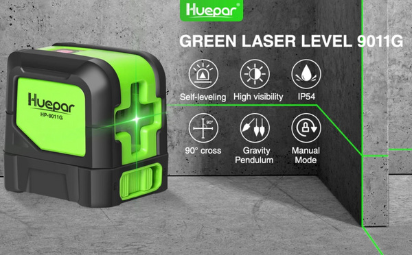 Laser laserlood niveliir isetasanduv roheline