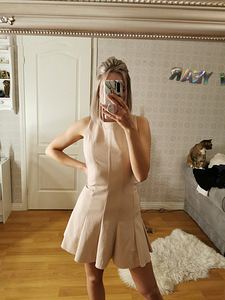 Манго светло-розовое платье s