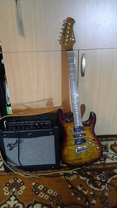 Продам комбоусилитель fender mustang 1v2 (1 фото из 1)