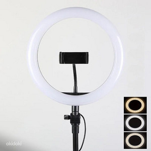 SELFIE LAMPAS Gredzens 30 cm LED Instagram (SELFIE LAMPAS) (4 foto no 5)