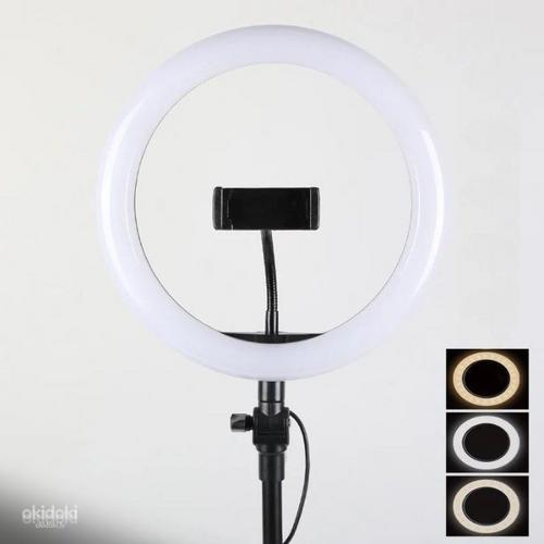 SELFIE LAMPAS Gredzens 30 cm LED Instagram (SELFIE LAMPAS) (foto #4)