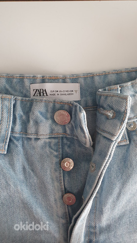 Джинсовые шорты Zara, размер 34. (фото #2)
