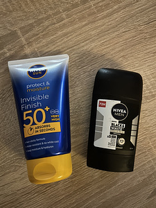 Nivea Invisible Finish SPF 50+ Ja deodorant meestele (2 foto / 3)