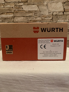Würth üldkruvid 4,0x50 TX15 osakeere UUED (3 foto / 3)