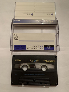 TDK SA 60 High Position IEC II/Type II kassetid (4 foto / 6)