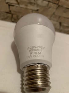 LED 9W 3000K lambipirnid 6tk E27 (3 foto / 3)