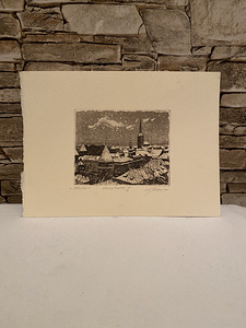 “Tallinn” akvatinta Anatoli Triboi 1997 (2 foto / 5)