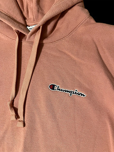 Pink Champion hoodie, Розовая кофта, Roosa kampsun. (2 фото из 4)