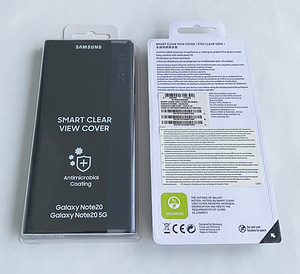 Samsung Note 20 Smart Clear/LED View Cover , Black