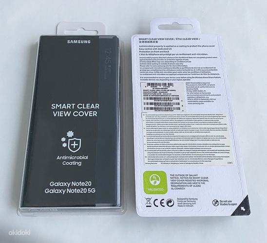 Samsung Note 20 Smart Clear/LED View Cover , Black (foto #1)