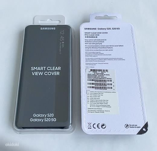 Samsung S20 Smart Clear/Led View Cover , Black/Gray (фото #2)