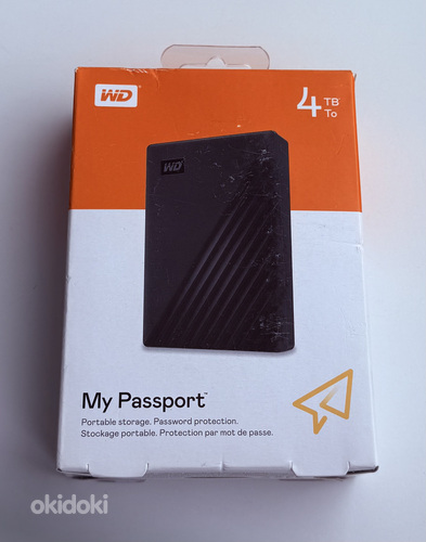 Western Digital WD My Passport 4TB , Black