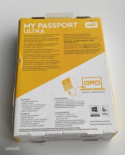Western Digital My Passport Ultra 1TB/2TB Gray/Gold (фото #6)