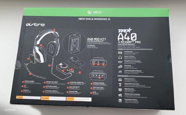 ASTRO GAMING A40 TR HEADSET + MIXAMP PRO XB1 , White (фото #2)