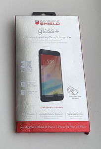 Zagg InvisibleShield Glass+ iPhone 8+/7+/6S+/6