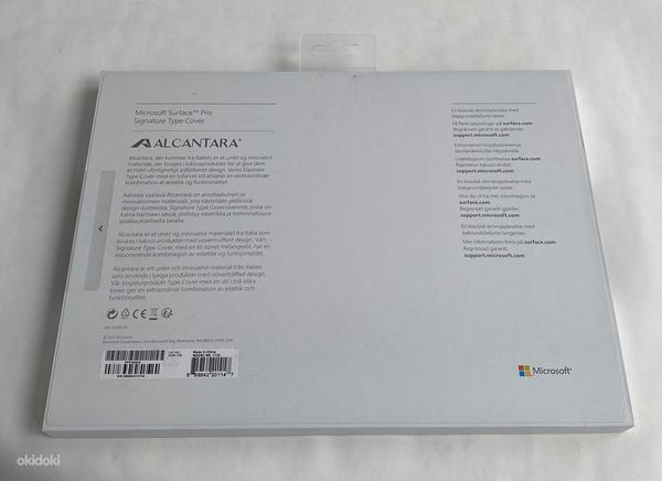 Microsoft Surface Pro Alcantara Type Cover keyboard SWE (фото #2)