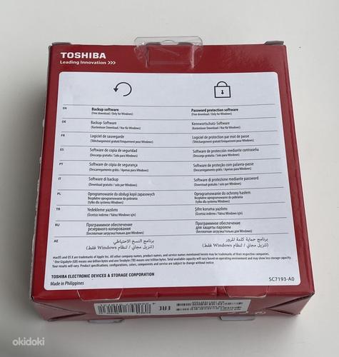 Toshiba Canvio Advance 2TB/4TB, USB 3.0 Black/Red (foto #2)