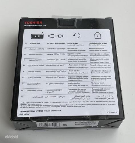 Toshiba Canvio Premium 2TB/3TB/4TB, USB 3.0 Silver/Black (фото #4)
