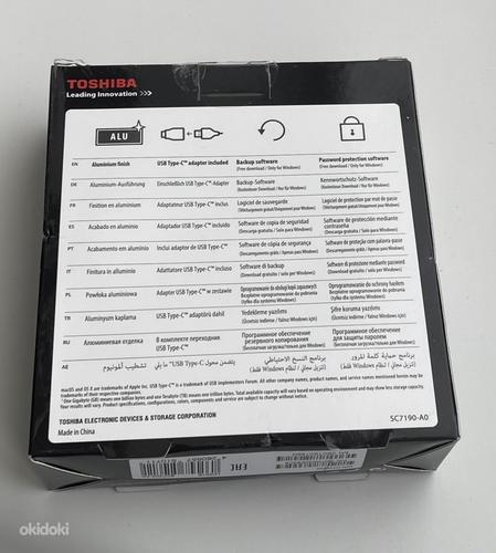 Toshiba Canvio Premium 2TB/3TB/4TB, USB 3.0 Silver/Black (фото #8)